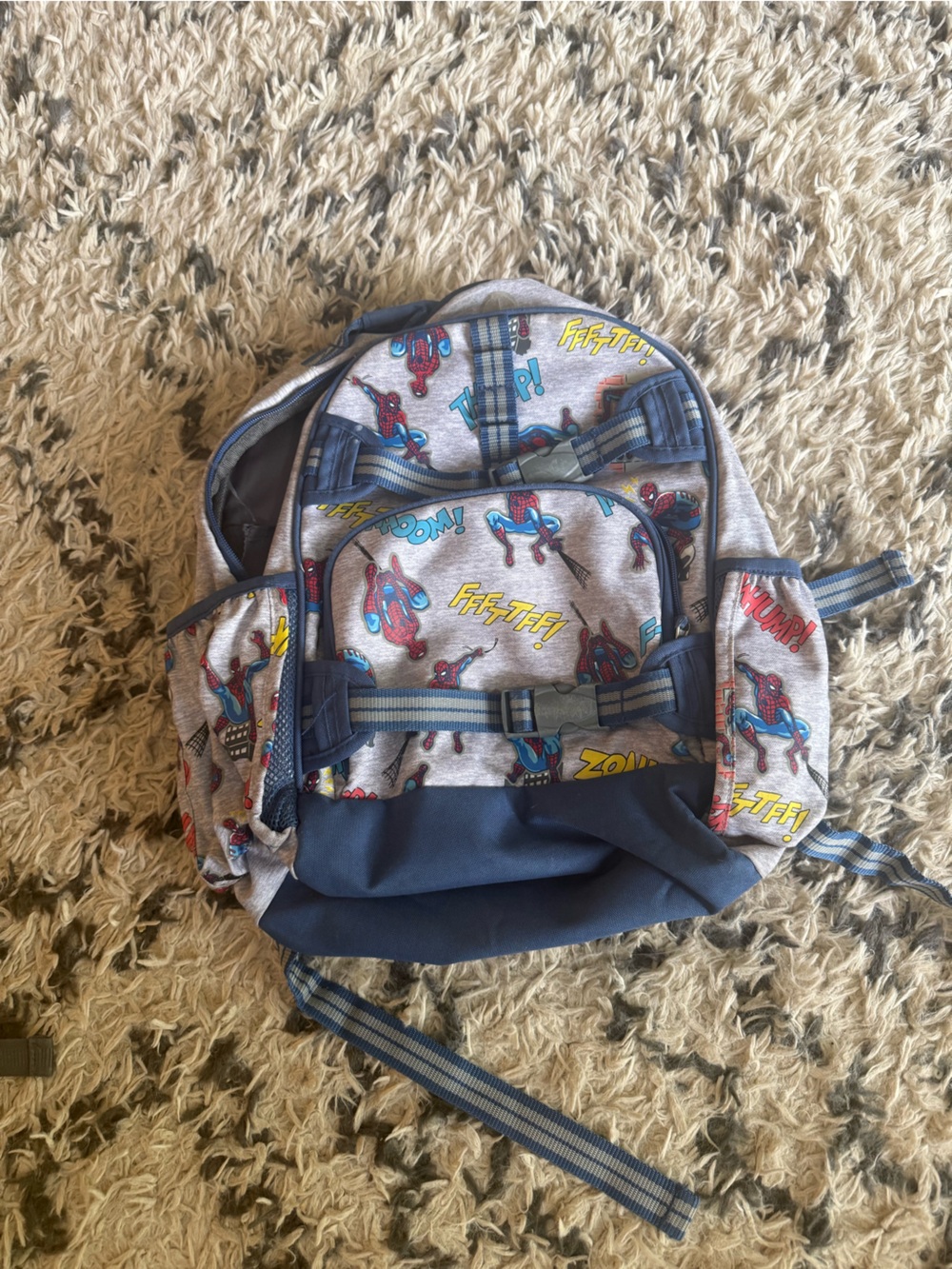 Pottery Barn Kids Spider-Print Backpack - size Large
